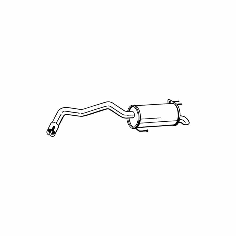 Bosal 165-077 Rear Silencer For Hyundai I20