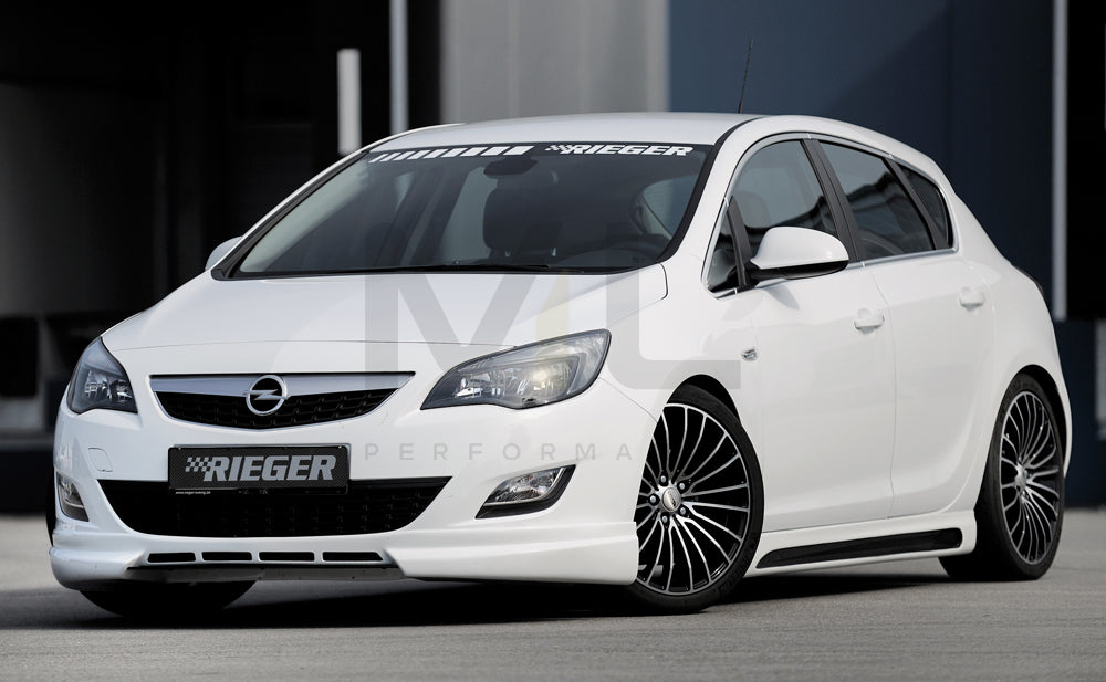 front lip spoiler without OPC and GTC Rieger Tuning fits for Opel