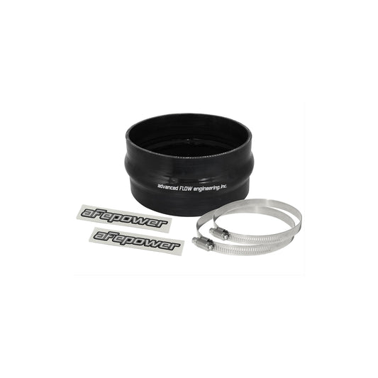  aFe 59-00052 (6 IN ID x 3 IN L) Straight Coupler w/ Hump - Black Replacement Coupling Kit  | ML Performance UK Car Parts