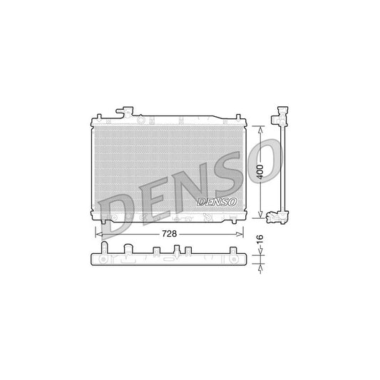 Denso DRM40030 Drm40030 Engine Radiator | ML Performance UK