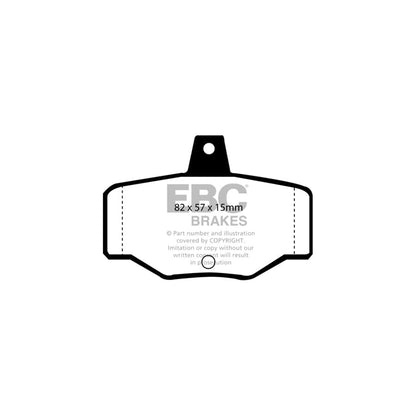 EBC PDKR648 Nissan Ultimax Rear Brake Pad & Plain Disc Kit - Girling/TRW Caliper (Inc. Almera & Primera) 2 | ML Performance UK Car Parts