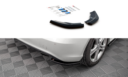 Maxton Design ME-A-176-RSD2T Rear Side Splitters V.2 Mercedes Benz A-Class W176 | ML Performance UK Car Parts