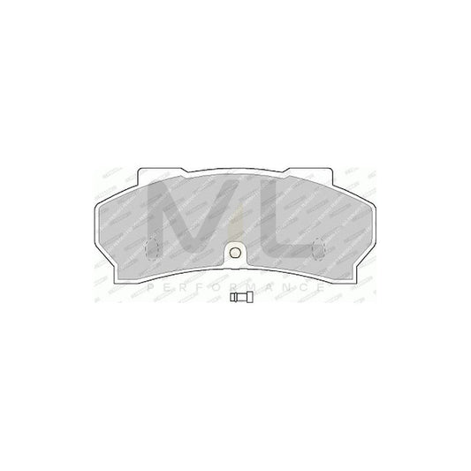 Ferodo Premier Fdb126 Brake Pad Set Incl. Wear Warning Contact | ML Performance Car Parts