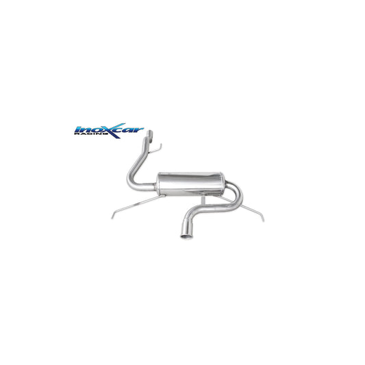 InoXcar OPCO.17.D60 Opel Corsa D Rear Silencer | ML Performance UK Car Parts