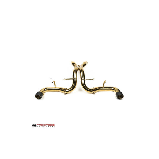 Fabspeed McLaren 570S Supreme Titanium X-Pipe Exhaust System (2015+) | ML Performance UK