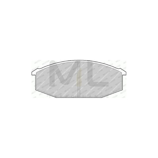 Ferodo Sl Fsl929 Brake Pad Set Not Prepared For Wear Indicator | ML Performance Car Parts