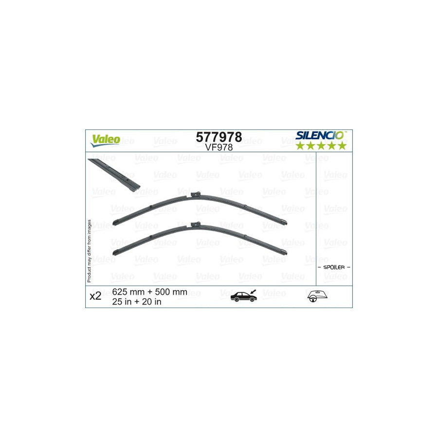 Valeo 577978 Wiper Blade | ML Performance UK Car Parts
