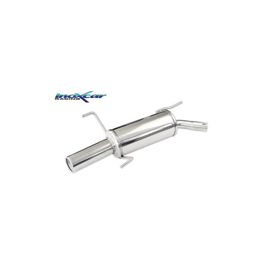 InoXcar OPTI.03.80 Opel Tigra Twin Top Stainless Steel Rear Exhaust | ML Performance UK Car Parts