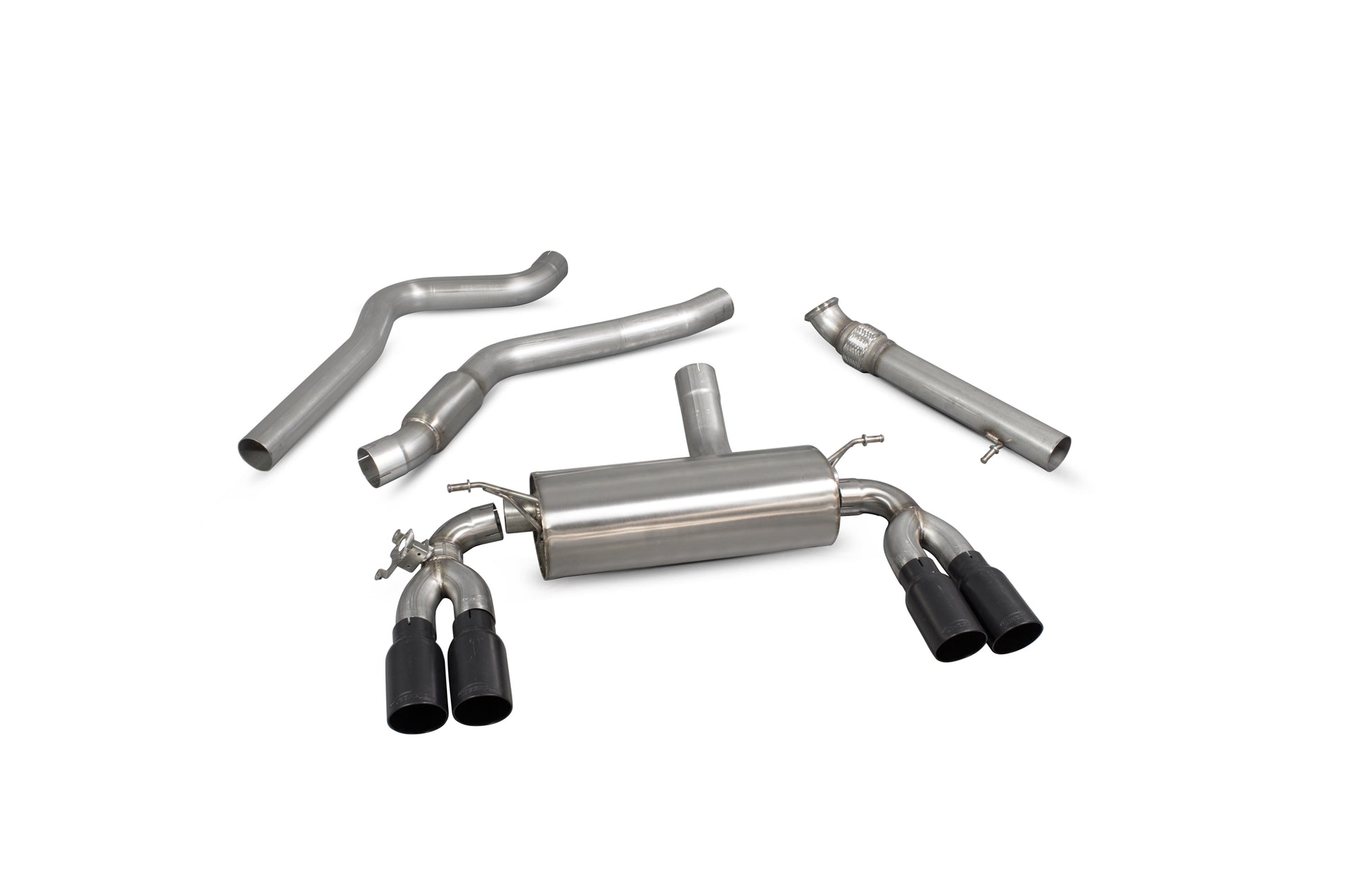 Scorpion SBM075C BMW M2 F87 Cat-Back System With Electronic Valve | ML Performance UK UK