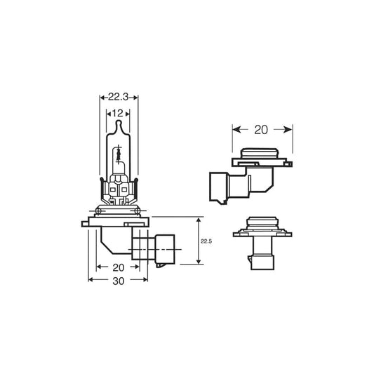 RING R9005 12V 60W HB3 P20d Special Halogen Headlamp    | ML Performance