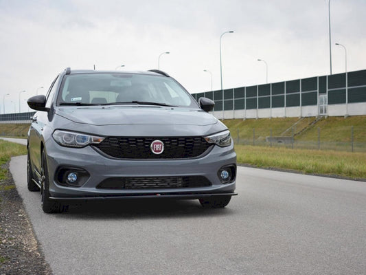 Maxton Design FI-TI-1-S-SW-FD1T Front Splitter Fiat Tipo Station Wagon S-design (2016-up) | ML Performance UK Car Parts