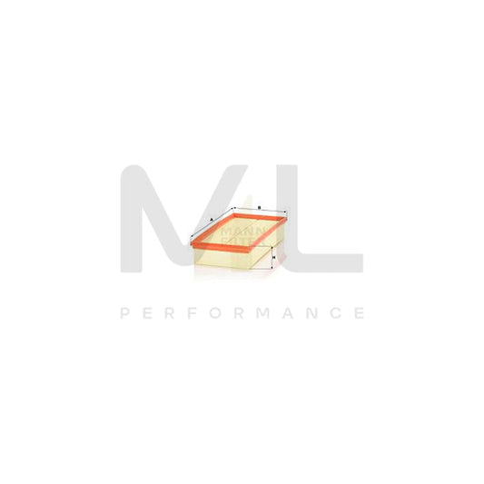 MANN-FILTER C 35 017 Air Filter for LAND ROVER DEFENDER Filter Insert | ML Performance Car Parts