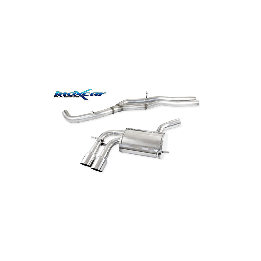 InoXcar OVAU.22.RA Audi A3 (8P) Exhaust System | ML Performance UK Car Parts