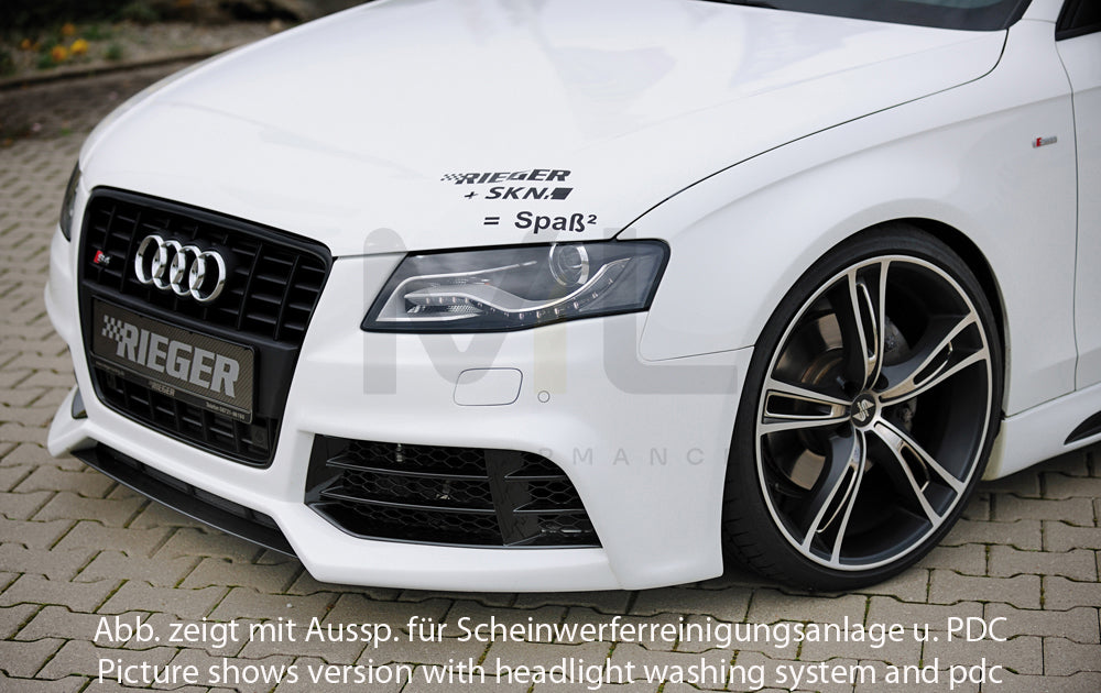 Rieger 00055524 Audi B8 B81 Front Bumper (A4 & S4) 3 | ML Performance UK Car Parts