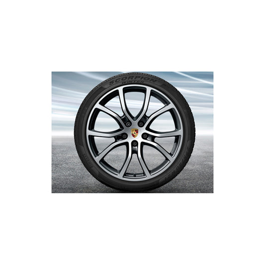 Genuine Porsche 21 Cayenne Exclusive Design Alloy Wheels & Winter Tyres Original Porsche | ML Performance UK Car Parts