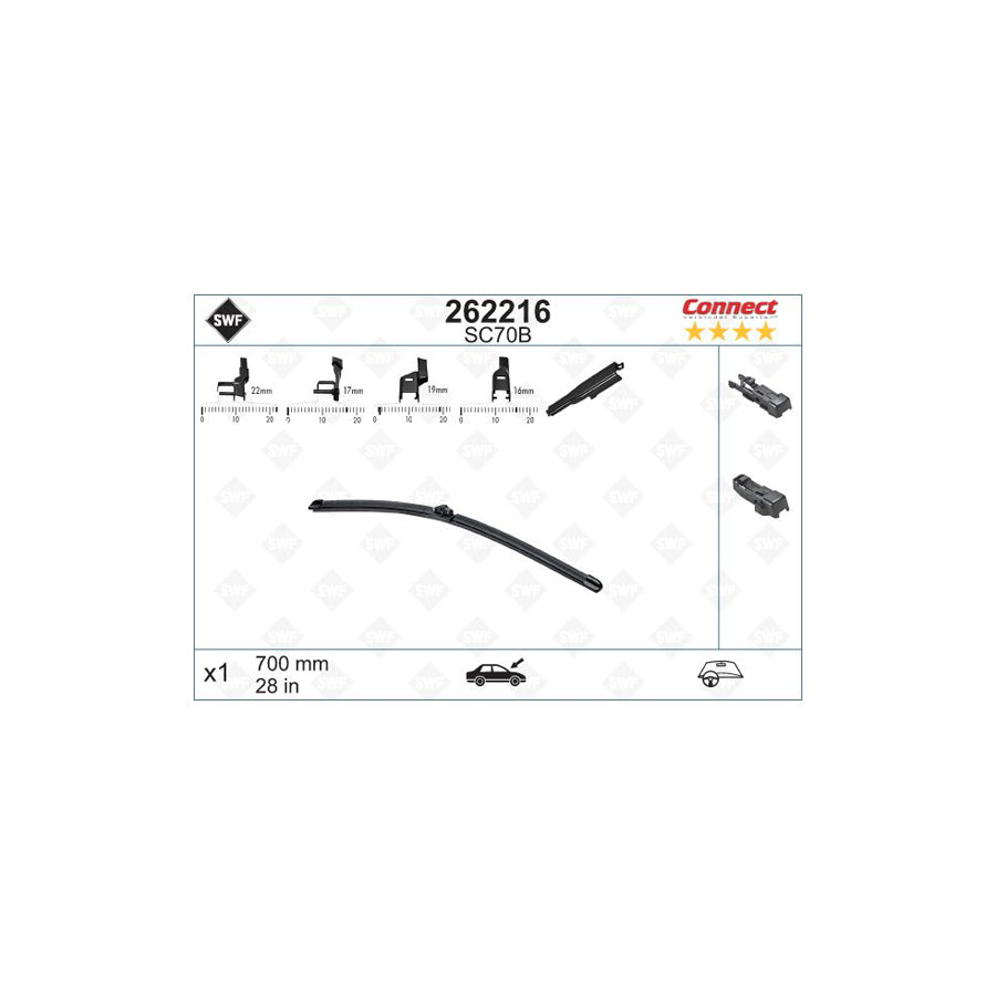 Swf Alternative Connect 262216 Wiper Blade | ML Performance UK Car Parts