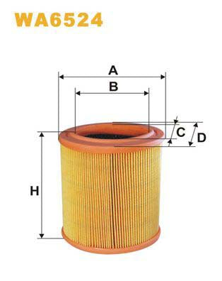 WIX Filters WA6524 Air Filter