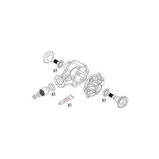 Corteco 19535939 Gasket Set, Differential For Alfa Romeo 156 Sportwagon (932) | ML Performance UK