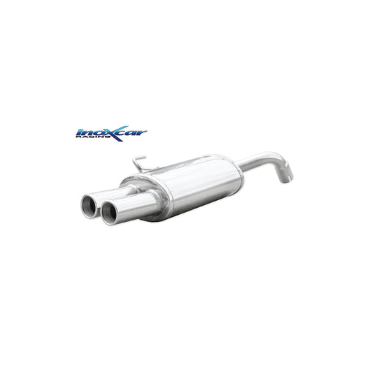 InoXcar OVRE.02.80 Renault Clio 2 Stainless Steel Rear Exhaust | ML Performance UK Car Parts