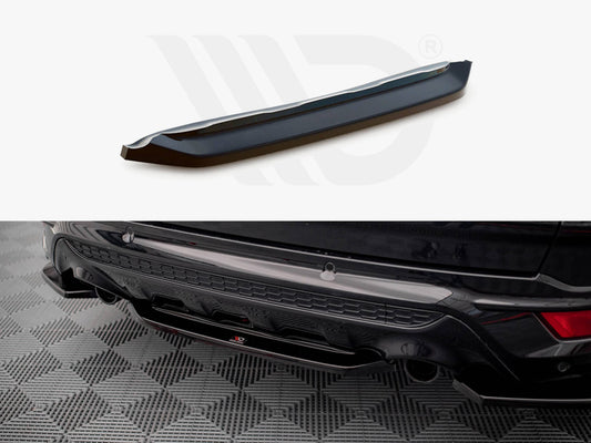 Maxton Design FO-ES-3-STLINE-RD1T Central Rear Splitter Ford Escape St-line MK3 (2012-2019) | ML Performance UK Car Parts