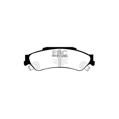 EBC DP61602 Chevrolet Blazer Greenstuff Rear Brake Pads 2 | ML Performance UK Car Parts