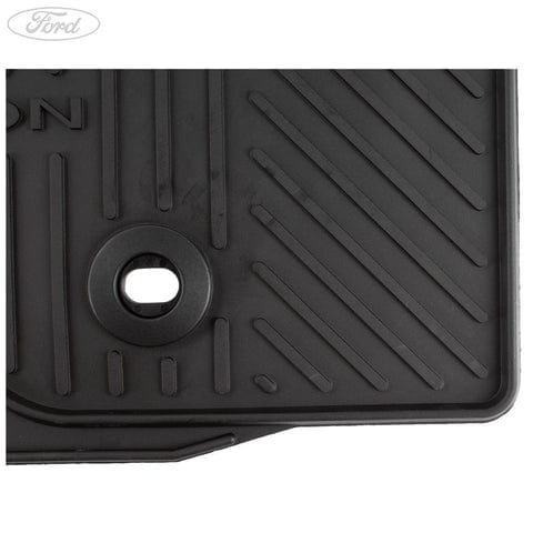 GENUINE FORD 1446600 FIESTA MK6 FUSION FRONT RUBBER CONTOUR FLOOR MATS & CLIPS | ML Performance UK