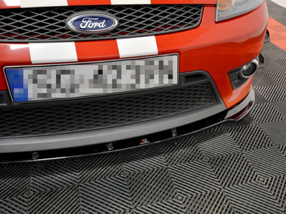 Maxton Design Ford Fiesta MK 6 St/zetec S (2004-2007) Front Splitter