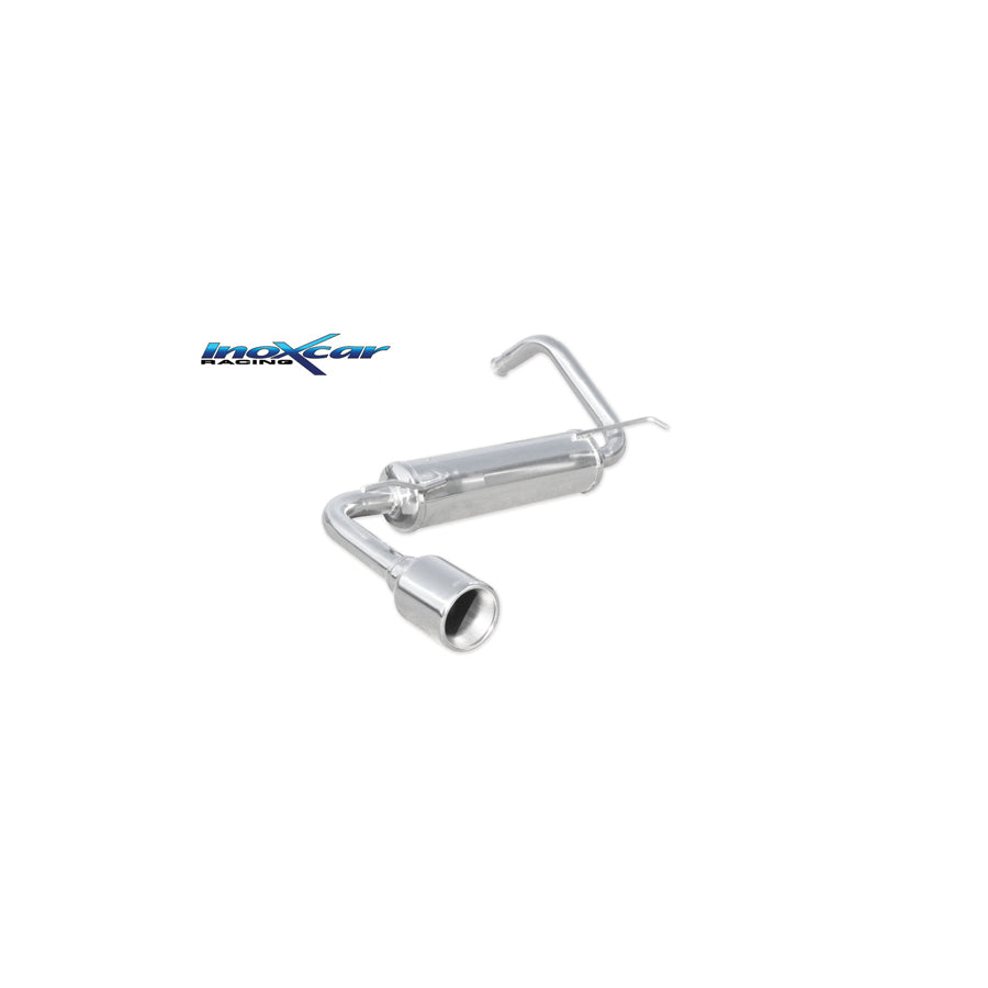 InoXcar PE107.01.102 Peugeot 107 Stainless Steel Rear Exhaust | ML Performance UK Car Parts