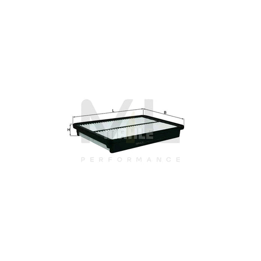 MAHLE ORIGINAL LX 3760 Air Filter Filter Insert | ML Performance Car Parts