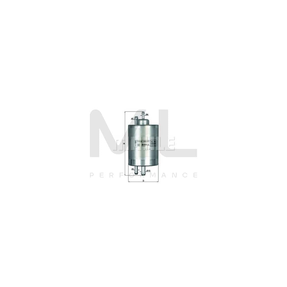 MAHLE ORIGINAL KL 254 Fuel filter In-Line Filter | ML Performance Car Parts