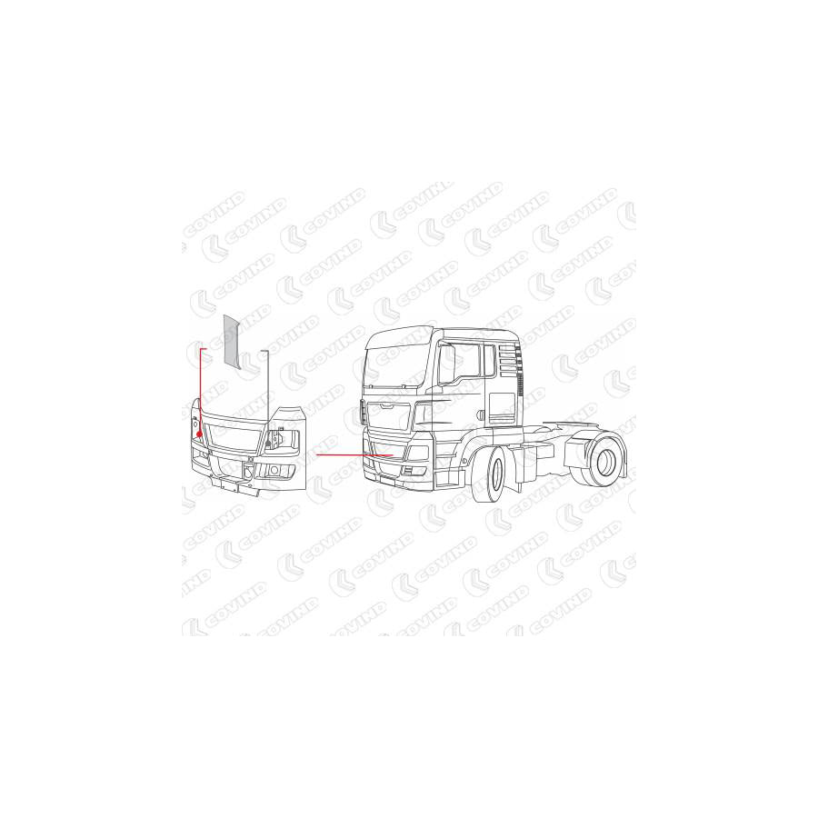 Covind Tgx/ 86 Cover, Bumper | ML Performance UK
