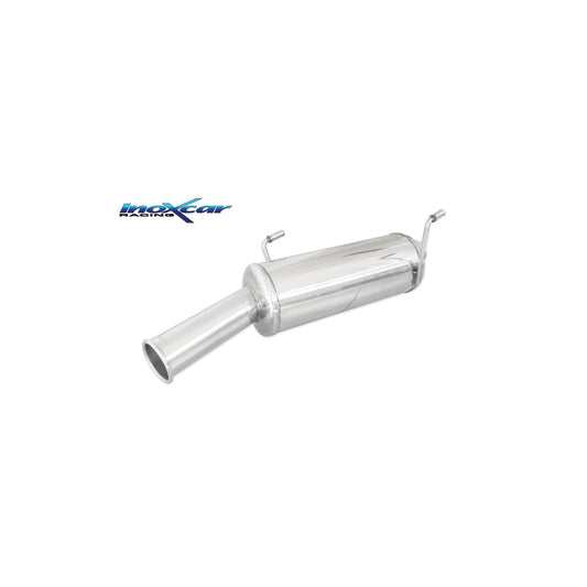 InoXcar PE206.07.RT Peugeot 206 Stainless Steel Rear Exhaust | ML Performance UK Car Parts