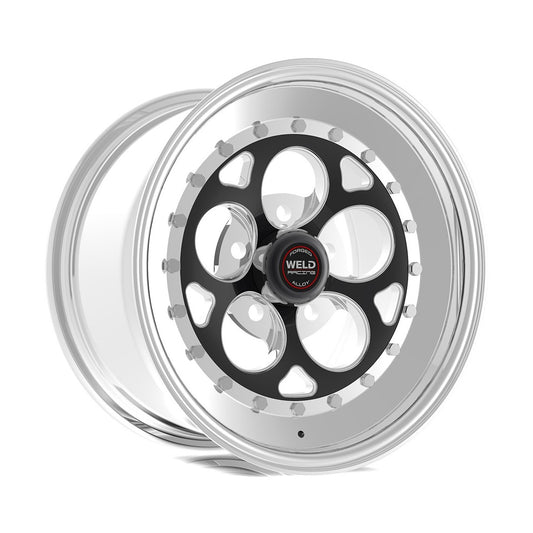 Weld 792B-58280 Magnum Iii Wheel 15x8 5x4.75 ET25 BS5.5 Black Center - Polished Shell