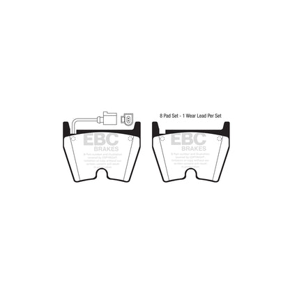 EBC P2DK023B Audi RSQ3 Front Kit Bluestuff Pads & 2-Piece Fully-Floating Discs - TRW Caliper 2 | ML Performance UK Car Parts