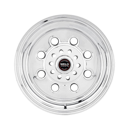 Weld 90-56036 0 Wheel 15x6 4x4.25 ET0 BS3.5 Polished Center - Polished Shell
