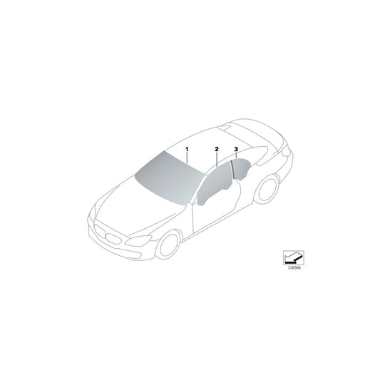 Genuine BMW 51317227338 Cover, Windshield (Inc. 640dX, 650i & 650iX 4.4) | ML Performance UK