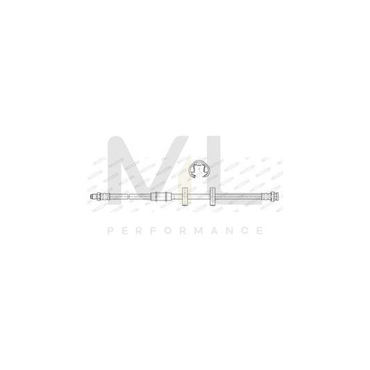 FERODO FHY2097 Brake Hose 436mm, M 10X1 | ML Performance Car Parts