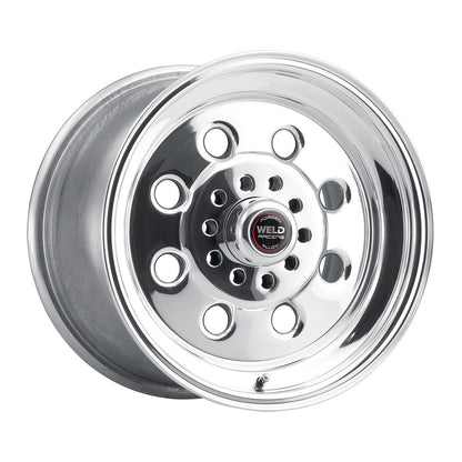 Weld 90-56036 0 Wheel 15x6 4x4.25 ET0 BS3.5 Polished Center - Polished Shell