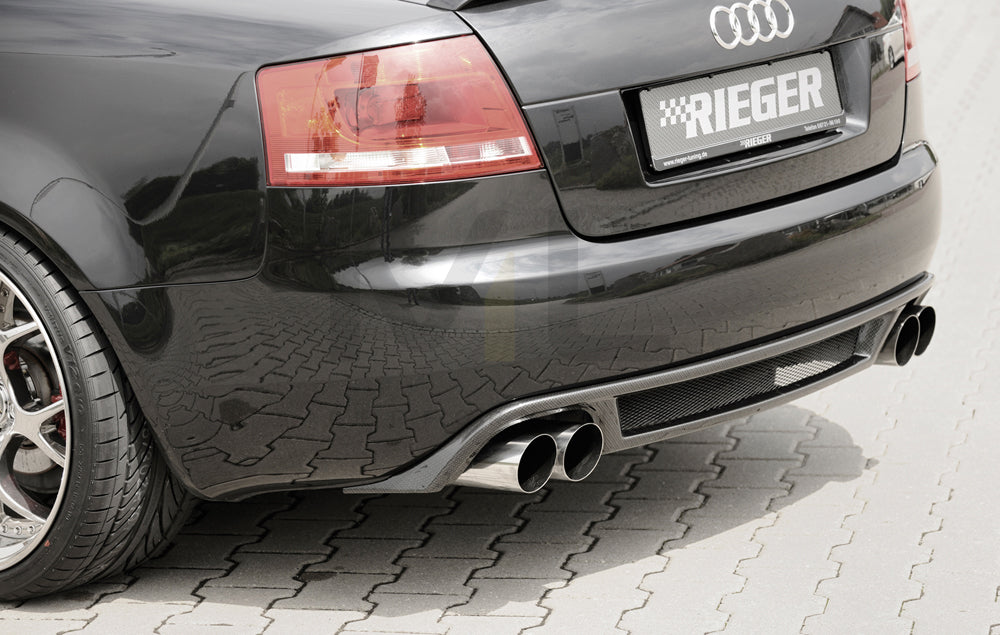 Rieger 00099839 Audi 8H A4 Rear Diffuser 5 | ML Performance UK Car Parts