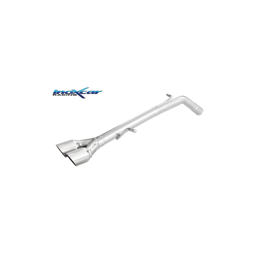 InoXcar PE207.08.RA Peugeot 207 Non-Resonated Rear Exhaust | ML Performance UK Car Parts