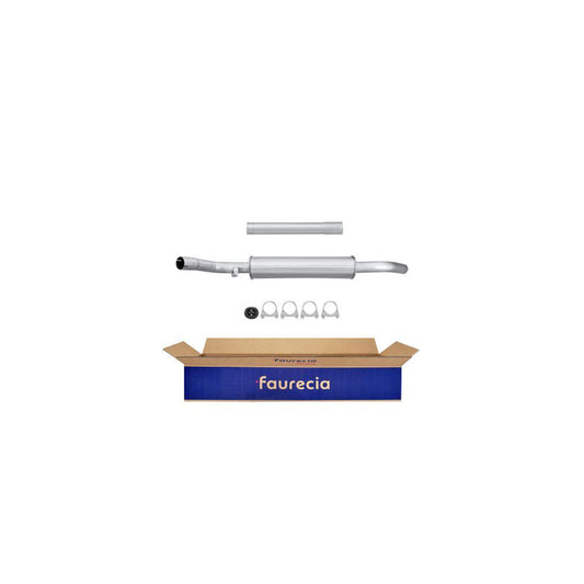 Hella 8LC 366 026-151 Middle Silencer For VW Transporter