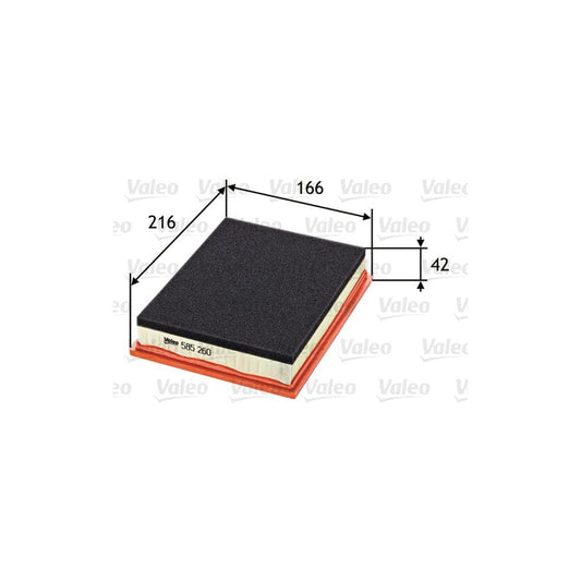 VALEO 585260 Air Filter | ML Performance UK Car Parts