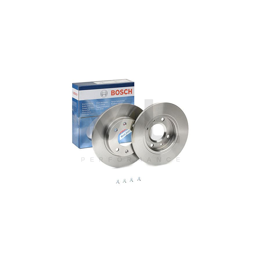 BOSCH 0 986 478 046 Brake Disc Solid, Oiled, with bolts/screws | ML Performance Car Parts