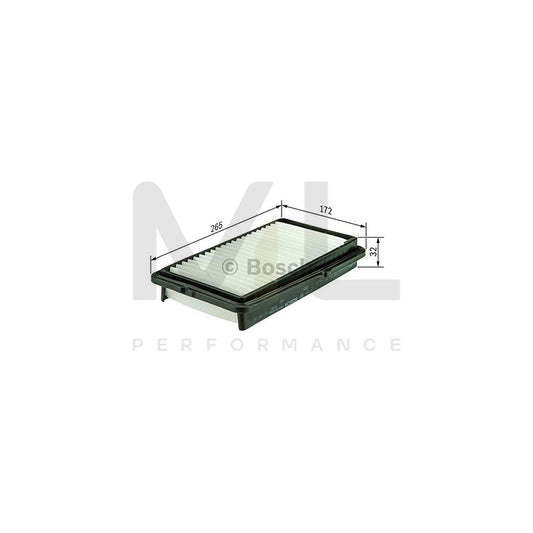 BOSCH Air Filter F026400001 [ S 0001 ] | ML Car Parts UK | ML Performance