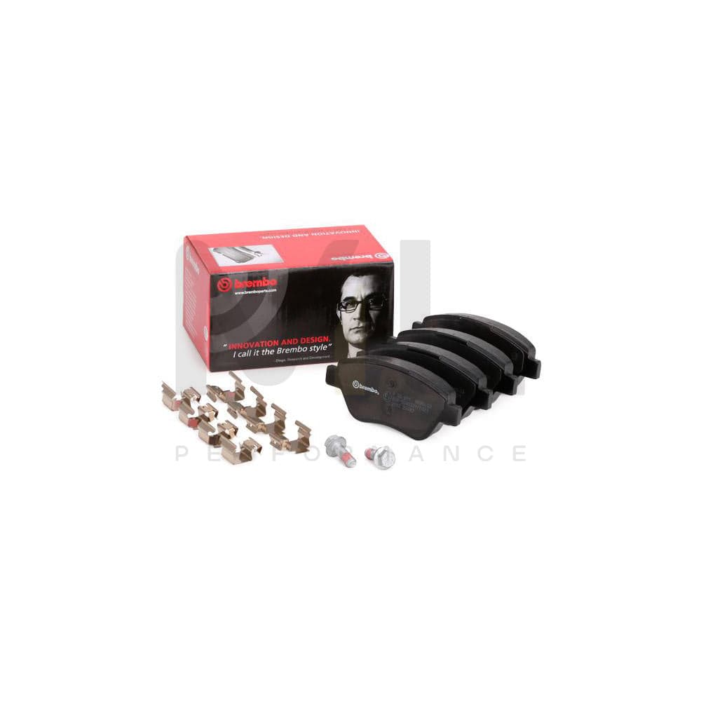 Brembo P 59 051 Brake Pad Set With Acoustic Wear Warning | ML Performance Car Parts