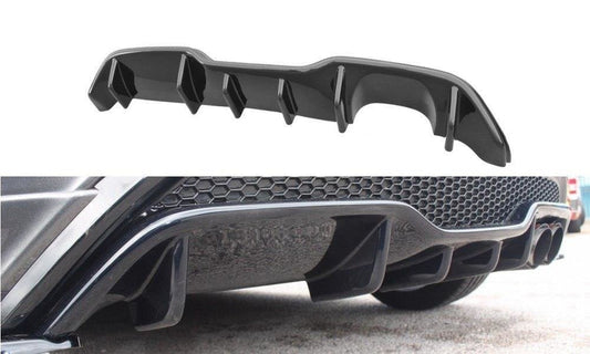 Maxton Design FO-FI-7F-ST-RS1T Rear Valance Ford Fiesta ST MK7 (Facelift) | ML Performance UK Car Parts