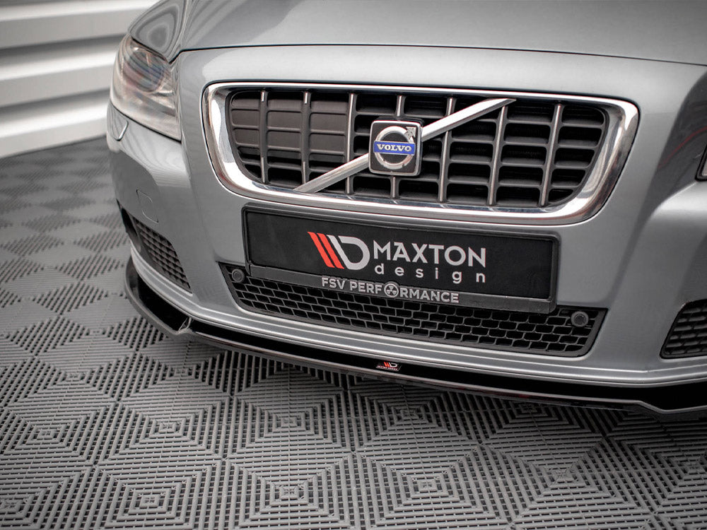 Maxton Design Volvo V70 MK3 (2007-2013) Front Splitter V.2