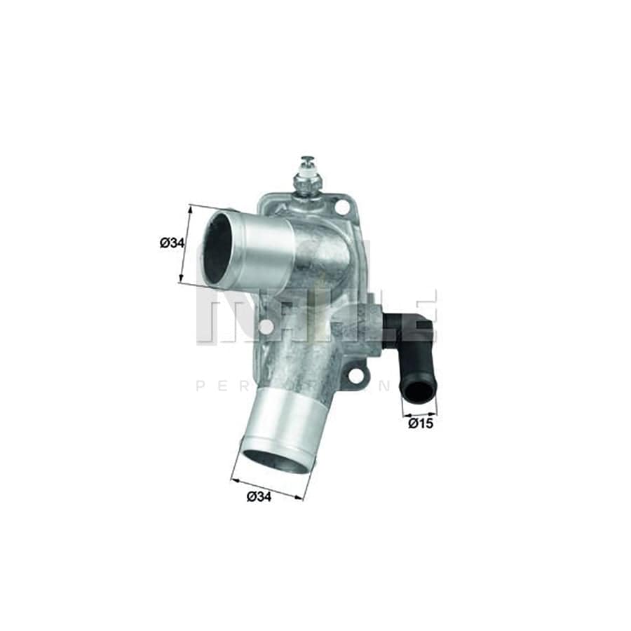 MAHLE ORIGINAL TI 117 80D Engine thermostat for FIAT FIORINO Opening Temperature: 80��C, with seal | ML Performance Car Parts