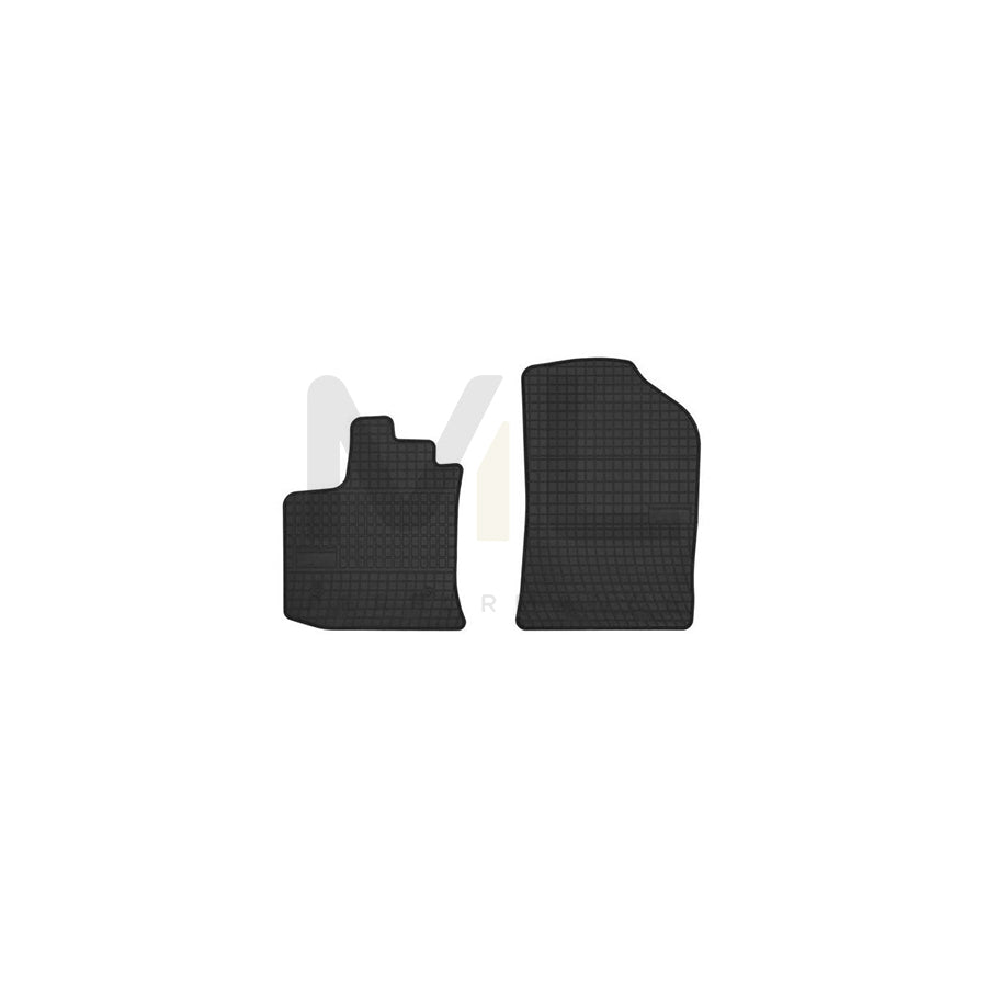 FROGUM Tailored 542667 Floor mat set for DACIA DOKKER Elastomer, Front, Quantity: 2, Black | ML Performance Car Parts