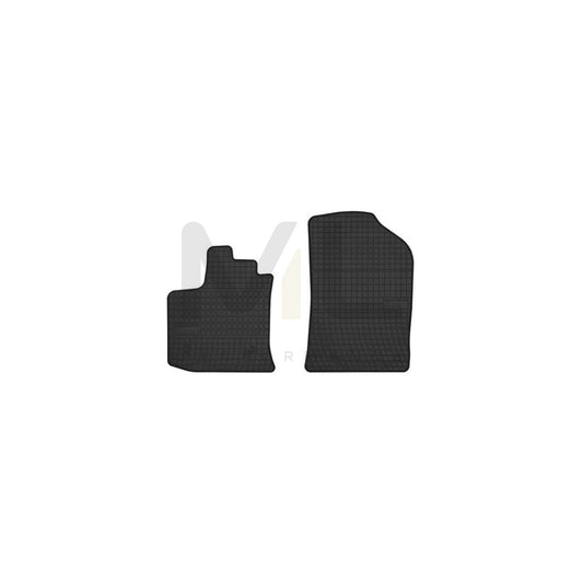 FROGUM Tailored 542667 Floor mat set for DACIA DOKKER Elastomer, Front, Quantity: 2, Black | ML Performance Car Parts